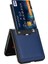 Samsung Galaxy Z Flip4 5g Için Sonbahar Önleyici Telefon Kılıfı, Litchi Texture Pu Deri Kaplamalı Pc Koruyucu Arka Kapak Kart Yuvaları ile (Yurt Dışından) 2