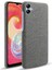Samsung Galaxy A04 4g (164.4 x 76.3 x 9.1 Mm) Cep Telefonu Kılıfı Koruyucu Kabuk Düz Renk Sert Pc+Bez Telefon Kapak-Grey (Yurt Dışından) 1