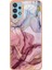 Samsung Galaxy A32 4g (Ab Versiyonu) 2.0mm Mermer Desen Tpu Kapağı Imd Elektrokaplama Çerçevesi Cep Telefonu Kılıf Golü Altın (Yurt Dışından) 1