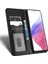 Samsung Galaxy A53 Için 5g 5g Grid Doku Pu Deri Deri Stand Cüzdan Kılıfı Manyetik Otomatik Obsorbed Folio Flip Telefon Kapağı Black (Yurt Dışından) 1