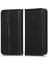 Samsung Galaxy A53 Için 5g 5g Grid Doku Pu Deri Deri Stand Cüzdan Kılıfı Manyetik Otomatik Obsorbed Folio Flip Telefon Kapağı Black (Yurt Dışından) 2