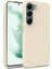 Samsung Galaxy S23 Biyobozunur Buğday Saman+Tpu Cep Telefonu Kabuğu Yumru Kanıtı Mat Cep Telefonu Vaka-Beyaz (Yurt Dışından) 1