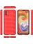 Samsung Galaxy A04 4g (164.4 x 76.3 x 9.1 Mm) Esnek Tpu Cep Telefonu Arka Kapak Düşme Önleme Telefon Koruyucu Kasa-Kırmızı (Yurt Dışından) 2