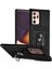 Samsung Galaxy NOTE20 Için ULTRA/NOTE20 Ultra 5g Metal Yüzük Kickstand Pc+Tpu Slide Camera Koruma-Black ile Telefon Kılıfı (Yurt Dışından) 1