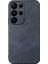 Samsung Galaxy S23 Için Ultra Damla Koruma Koruma Cowhide Doku Pu Deri Kaplama Telefon Kılıfı Sabit Pc Yumuşak Tpu Kapak-Blue (Yurt Dışından) 1