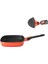 Gem Çıkarılabilir Saplı Stay Cool Izgara Tava Turuncu 24 Cm 2