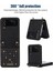 Samsung Galaxy Z Flip4 Için 5g Rfıd Engelleme Telefon Kılıfı Rhinestone Dekor Cüzdan Pu Deri Kaplamalı Pc Katlanır Kapak Omuz Kayışı Black (Yurt Dışından) 2