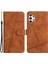 Samsung Galaxy A32 5G/M32 5g Için Cep Telefonu Kılıfı, Cilt Touch Hisses Pu Deri Cüzdan Stand Şok Geçirmez Vintage Style Brown (Yurt Dışından) 1