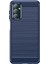 Samsung Galaxy Için M13 4G/M13 (Hindistan) 4G/F13 4G/M23 5G/F23 5g Karbon Fiber Doku Yumuşak Tpu Kılıf Damla Damlı Fırçalı Telefon Kapak Mavisi (Yurt Dışından) 2
