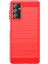 Samsung Galaxy M13 Için 4G/M13 (Hindistan) 4G/F13 4G/M23 5G/F23 5g Karbon Fiber Doku Yumuşak Tpu Kılıf Damgalı Fırçalı Telefon Kapak-Kırmızısı (Yurt Dışından) 2