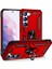 Samsung Galaxy S23 Için+ Düşüşe Dayanıklı Askeri Sınıf Vaka Yüzüğü Kickstand Tasarım Pc+ Tpu Geri Kapak-Kırmızı (Yurt Dışından) 1