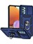 Samsung Galaxy A32 4g (Ab Versiyonu) Için Metal Kickstand Telefon Kasası, Slayt Kamera Koruma-Mavisi ile Şok Geçirmez Pc+Tpu Kapağı (Yurt Dışından) 1
