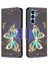 Samsung Galaxy A54 5g Iyi Korumalı Manyetik Flip Kasa Pu Deri Standı Özellik Cüzdan Baskılı Desen Telefon Kapak-Jewelry Kelebek (Yurt Dışından) 1