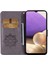 Samsung Galaxy A04 4g (164.4 x 76.3 x 9.1 Mm) Için Pu Deri Cep Telefonu Kapağı, Basılı Baykuş Çiçek Desen Cüzdan Standı Akıllı Telefon Kasa-Gri (Yurt Dışından) 2
