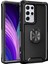 Samsung Galaxy S22 Ultra 5g Için 3-1 Arada Yüzük Tutucu Telefon Kickstand Koruyucu Telefon Geri Kapak-Siyah (Yurt Dışından) 1