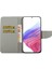 Samsung Galaxy A22 5g (Ab Versiyonu) Desen Baskı Telefon Kılıfı Çapraz Doku Pu Deri Stand Cüzdan Tam Koruma Kapak-Elephant (Yurt Dışından) 2