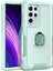 Samsung Galaxy S22 Ultra 5g Için 3-1 Arada Halka Tutucu Telefon Kickstand Koruyucu Telefon Geri Kapak Yeşili (Yurt Dışından) 1