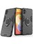 Samsung Galaxy A04 4g (164.4 x 76.3 x 9.1 Mm) Için Ring Tutucu Kickstand Pc+Tpu Kılıf Anti-Düşme Telefonu Kapak Koruyucu-Black (Yurt Dışından) 1