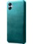 Samsung Galaxy A04 4g (164.4 x 76.3 x 9.1 Mm) Cep Telefonu Kapağı, Baldır Dokulu Pu Deri Kaplamalı Pc Telefon Kılıf Yeşili (Yurt Dışından) 1