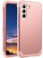 Samsung Galaxy S22 Için 5g Damla Koruma 3-1 Arada Silikon+Pc Telefon Kılıfı Kalınlaştırılmış Köşe Iyi Korunmuş Kapak Rose Altın (Yurt Dışından) 1