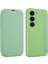 Samsung Galaxy S23 Için+ Anti-Drop Kart Tutucu Kickstand Sıvı Silikon Koruyucu Kılıf Deri Touch Telefon Kapağı Matcha Yeşil (Yurt Dışından) 2