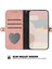 Samsung Galaxy A33 5g Stand Telefon Kılıfı Için, Düşüş Önleme Çift Manyetik Kıta Pu Deri Deri Kapak Kabuğu Strap-Pink ile (Yurt Dışından) 2