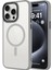 Apple iPhone 15 Pro Max Kılıf Mat Arka Yüzey Wireless Şarj Özellikli Flet Magsafe 1