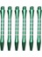 Tek Beden Yeşil Stil 1 Adet Dayanıklı Iplik Alaşım Yeniden Yivli Dart Dart Kaynaklanıyor Dart Bar Hattı Daire Dart Tahtası Oyunları Için Alüminyum Çubuk Metal Çubuk Aksesuar J3F2 (Yurt Dışından) 1