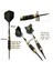1 Adet-A Tarzı Bugünün Hediyesi 6 Adet Profesyonel Dart 16.5CM24G Siyah Altın Çelik Ucu Dart Hediye Kutusu Seti ve Alüminyum Dart Çubuğu (Yurt Dışından) 4