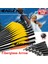 6PCS20 Inç Tarzı Od8.8 Okçuluk Okları Inç Fiberglas Oklar Cam Elyaf Arbalet Cıvataları Avcılık 3" Tpu Kanatları (Yurt Dışından) 5