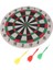 Çap 29.5cm Dart Hedef +3 Dart Duvara Monte Iki Taraflı Çift Kullanımlı Kalın Köpük Oyuncak Dart Tahtası Takımı (Yurt Dışından) 3