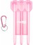 Pembe Şeffaf Stil Cyeelife Plastik Dart Anahtar Tokalı Taşıma Çantası Dart Taşıma Cüzdanı Tutucu Kutu 11 Renk (Yurt Dışından) 1