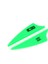 1,75 Inç Neon-Yeşil Tarzı Okçuluk Bolt Fletching Vane Inch Crossbow Ok Tüyü Dıy Avcılık ve Çekim Için Tpu Tüy (Yurt Dışından) 1