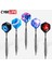 Kırmızı Stil Cyeelife Darts Yumuşak Uç 16G Alüminyum Mil Uçuşları Dart Tutuculu Taşıma Çantası Aile Barı Eğlence Oyunları (Yurt Dışından) 2