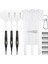 Beyaz Stil Cyeelife Soft Dart 18G + Taşıma Çantası + Ekstra Puanlar + Uçuşlar,profesyonel Elektronik Plastik Uçlu Dart Seti (Yurt Dışından) 1