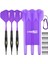 Mor Tarzı Cyeelife Soft Dart 18G + Taşıma Çantası + Ekstra Puanlar + Uçuşlar,profesyonel Elektronik Plastik Uçlu Dart Seti (Yurt Dışından) 1