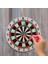 1 Takım Stili 29.5cm Dart Tahtası Oyun Seti Ev Duvar Asılı Çift Taraflı Mevcut Kalınlaşmış Kapalı Açık Atma Oyunu Çelik Uçlu Dart (Yurt Dışından) 2