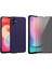 Samsung Galaxy A04E Ile Uyumlu Soft Yumuşak Telefon Kılıfı ve Hayalet Privacy Ekran Koruyucu Seti 1