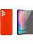 Samsung Galaxy A32 4g Ile Uyumlu Soft Yumuşak Telefon Kılıfı ve Hayalet Privacy Ekran Koruyucu Seti 1