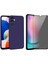 Samsung Galaxy A14 Ile Uyumlu Soft Yumuşak Telefon Kılıfı ve Hayalet Privacy Ekran Koruyucu Seti 1