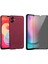 Samsung Galaxy A04E Ile Uyumlu Soft Yumuşak Telefon Kılıfı ve Hayalet Privacy Ekran Koruyucu Seti 1