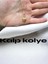 14 Ayar Star Heart Kalp Kolye 2