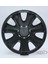 Jant Kapağı Siyah-Gri Kırılmaz 14" Vw Model (Amblem Hediyeli) (1 Adet) 2