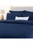 Bambu Nevresim Takımı King Size 230X220 cm Marin Mavi 2