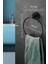 Yuvarlak Halka Banyo Mutfak Havlu Askılığı SİYAH-102 KASA - 15 2