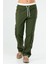 Haki Regular Fit Düz Kargo Cep Düz Paça Kadın Eşofman Altı - SD0942 1