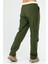 Haki Regular Fit Düz Kargo Cep Düz Paça Kadın Eşofman Altı - SD0942 4