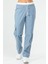Mavi Regular Fit Düz Kargo Cep Düz Paça Kadın Eşofman Altı - SD0942 1