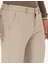 Erkek Vizon Slim Fit Çizgili Kanvas Pantolon 50278471-VR052 5