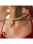 Akrilik Inci Kadın Choker Kolye 1